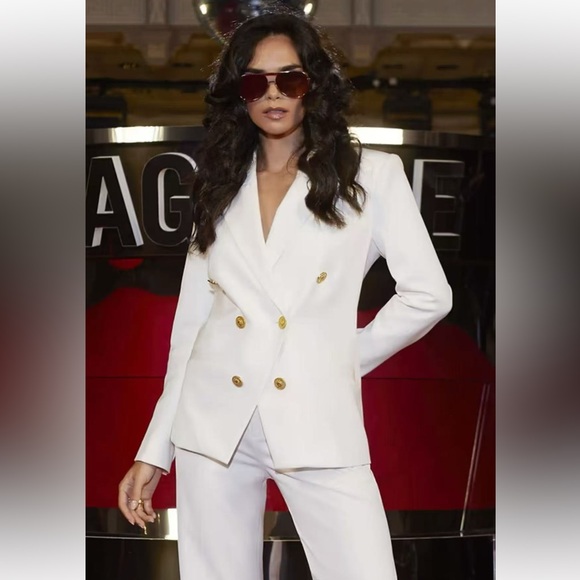 L’agence Kyomi Double-Breasted Blazer $675 New with tag - Picture 8 of 13